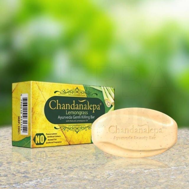 Chandanalepa Lemongrass Killing Germ Soap 100g